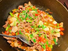 小炒黄牛肉-小隐人家(乐松店)