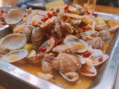 炒花甲-烤官达人·徐州鲜羊肉串(江宁店)