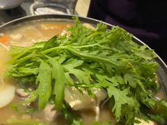 韩式泡菜五花肉拉面火锅-青松馆韩国料理(香港中路佳世客店)