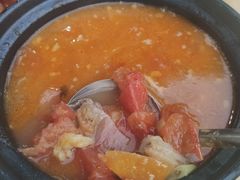 番茄牛肉汤-灯盏窝饭店(新都分店)