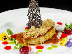 香煎鹅肝配水果&红酒汁-弦月窗LUNETTE BY AMANDA(复兴路店)