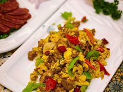 羊肉炒土鸡蛋-阿拉丁新疆风味餐厅·清真(罗廊巷店)