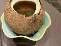 原只椰子炖竹丝鸡汤-长禧家·珑厨(东山口店)
