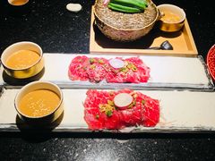 牛肉刺身-上井料理黑金店(IFS国金中心店)