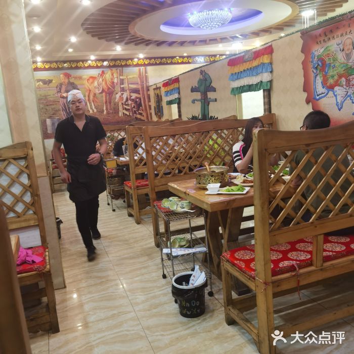 牧人嘎查蒙餐(富强路店)大堂图片