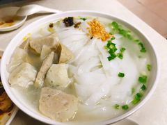 鱼丸肉丸汤河粉-食味稻汕头食杂(西罗园店)