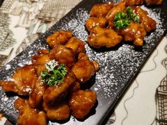 雪花糖醋里脊-绿茶餐厅(乐峰广场店)