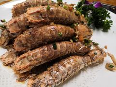 椒盐游水濑尿虾-蚝得喜海鲜(东城店)