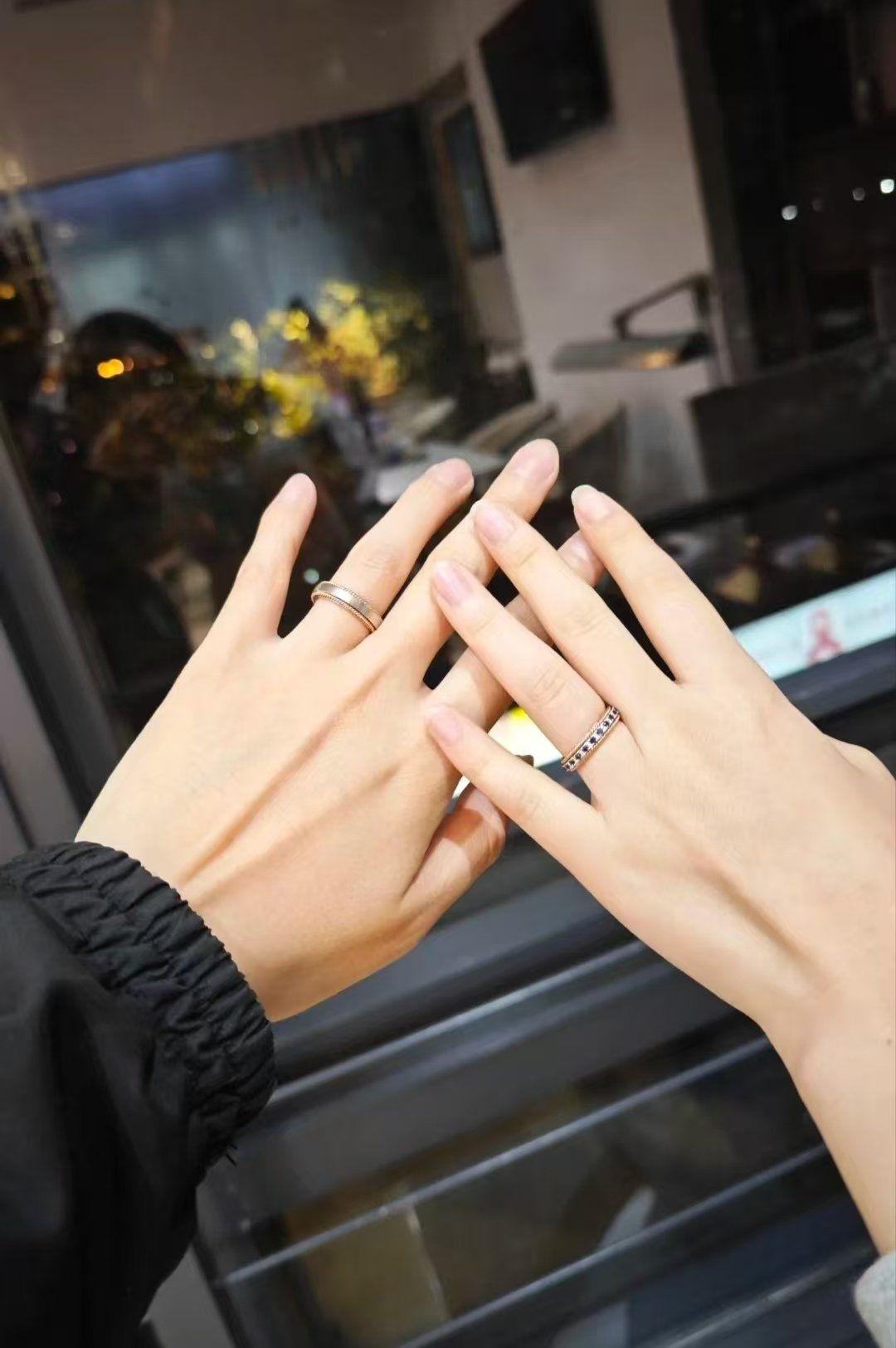 你们的结婚戒指是什么样的?