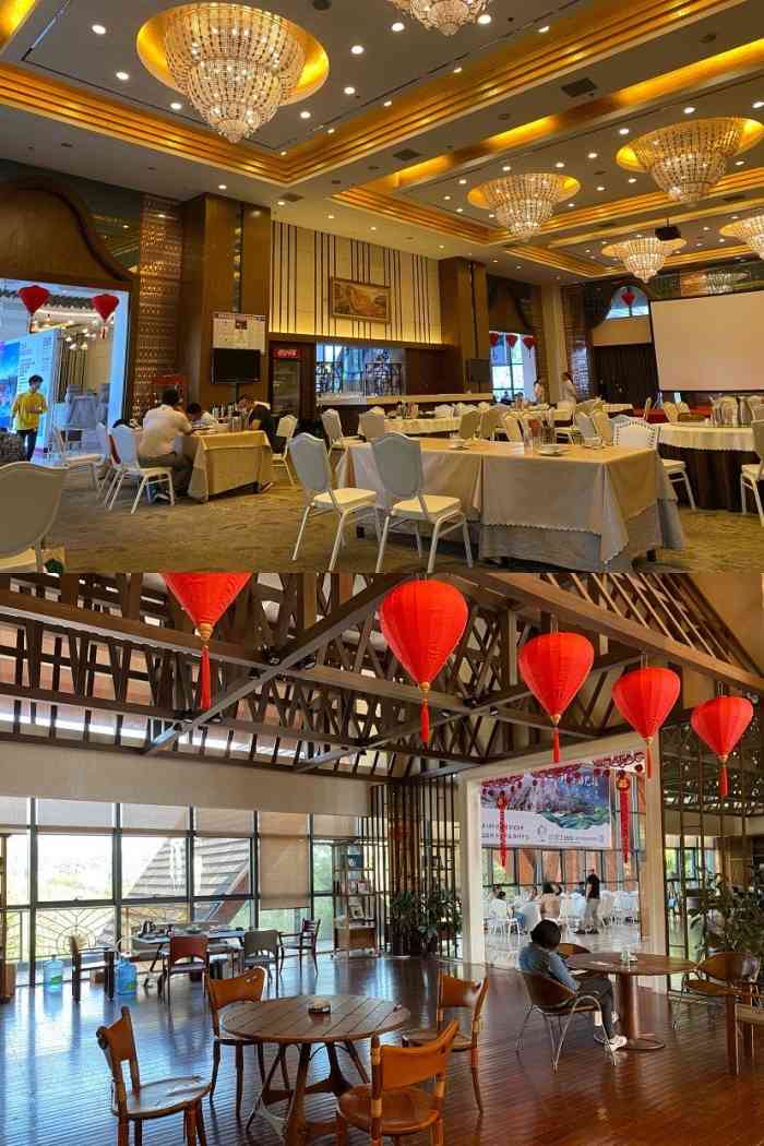 勐巴拉云顶餐厅-"连吃了两天晚饭,没撒特别惊艳的菜,可能那.