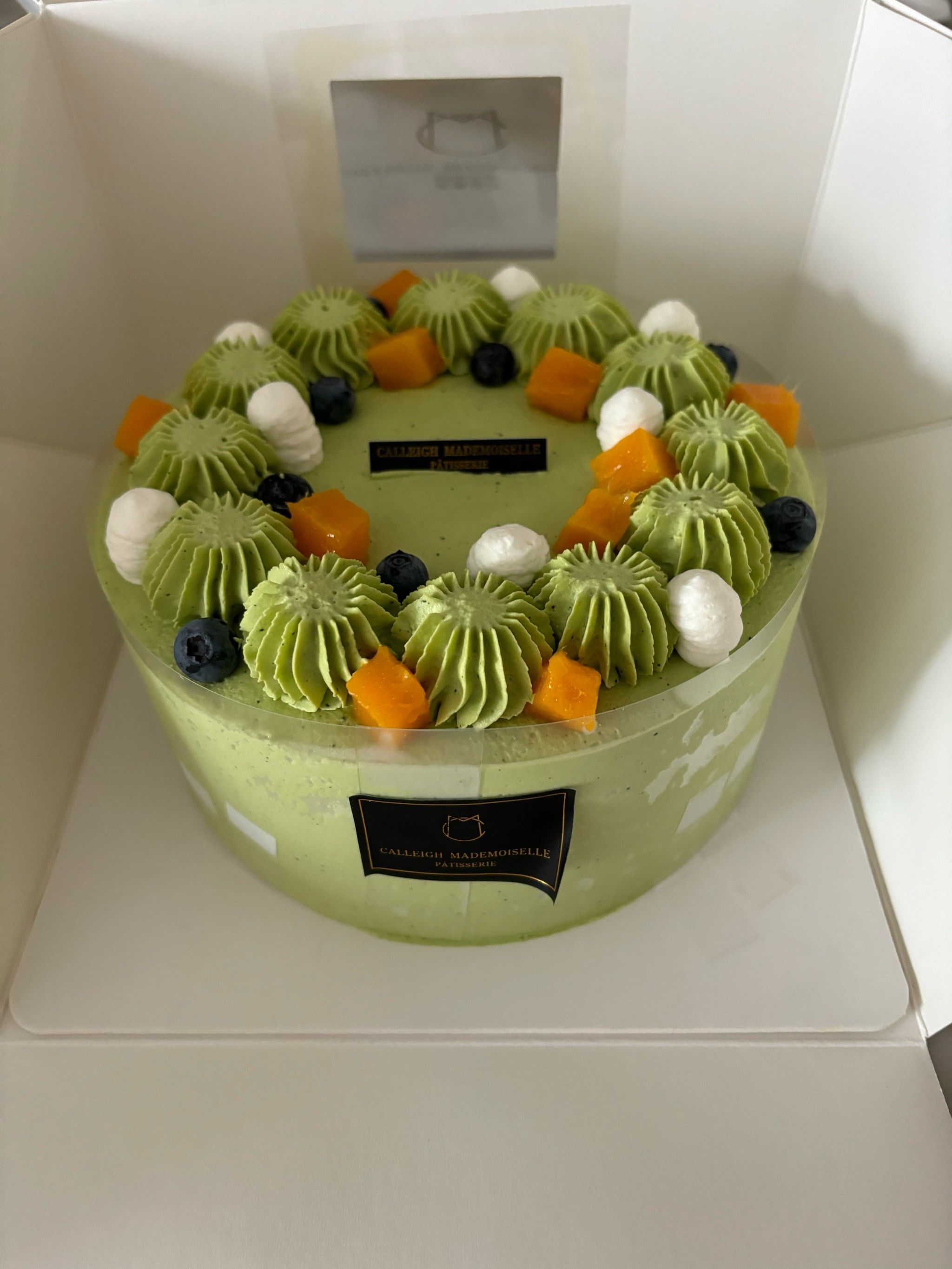 蔻蕾,超好吃的抹茶蛋糕