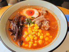 新疆番茄肥牛蛋黄拉面-火山屋台(新街口店)