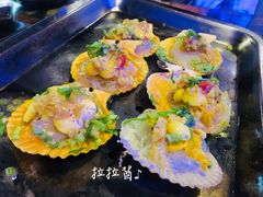 蒜香原粒扇贝-质烤烤物·活烤海鲜(质烤总店)