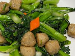 菜心炒鲮鱼球-德云居