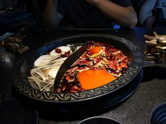 麻辣菌汤鸳鸯锅底-锅说大脸毛肚重庆老火锅(佐阾店)