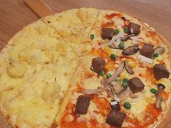 照烧牛肉拼榴莲多多双层薄脆-必胜客(龙湾万达店)