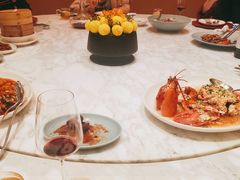 香辣冰鲜波士顿龙虾炒年糕-无锡苏宁银河国际酒店-悦府65中餐厅