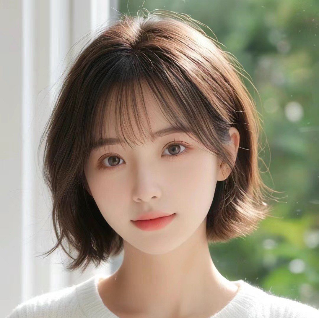 甜美短发怎么剪