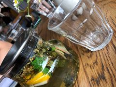 乌龙苹果橙，薄荷水果茶-BOR Eatery(安福路店)