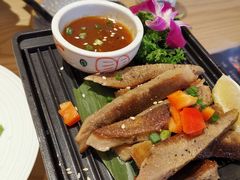 招牌香煎牛舌-Top House日式料理(茸北店)