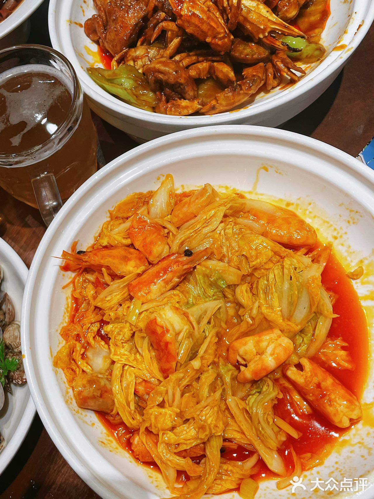 海味满桌 真满足😋