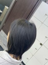 点击看大图 -藤野造型烫发染发