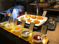 自助调料区-海鲜自助餐厅·株洲大汉希尔顿酒店