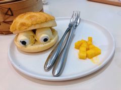 大眼菠萝冰冰包-蔡澜点心·粤菜(月星环球港店)