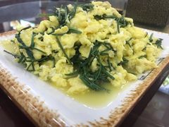 沙葱炒鸡蛋-老舅老蒙肉饼非遗店(一店)