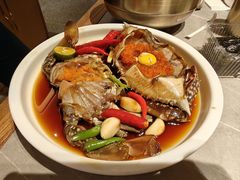 -草家酱蟹炭火烤肉店(珲春南路一店)