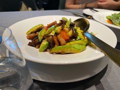 鸡枞菇炒松板肉-海立阁海鲜江浙菜(漕河泾印象城店)
