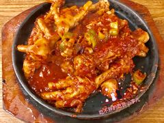 辣炒鸡爪-包装马车·韩国料理·포장마차