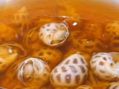 古越陈酿煮花螺-杭州西子湖四季酒店·金沙厅