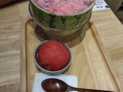 日式西瓜冰-怪物的冰与火(天虹商场中山路店)