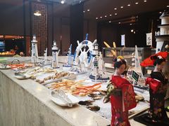 自助取餐区-上海虹桥宾馆味翠餐厅