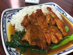 咖喱鸡扒饭-華叔茶記