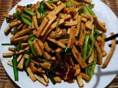 炒豆腐皮-向民炒鸡老店(火车站店)