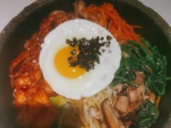 辣白菜五花肉石锅拌饭-七八冷面·延边朝鲜族美食(欢乐谷店)