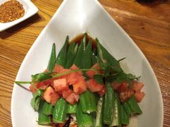 酸辣秋葵-云海肴·云南小炒·汽锅鸡(天津国金汇店)