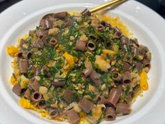 海肠炒饭-鹊华居·地道鲁菜·海鲜·融合味(大明湖店)