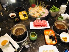 松茸昆布锅底-金陵饭店 56F 家·海鲜火锅餐厅