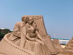 -金山城市沙滩-停车场