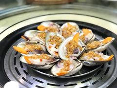 蒜蓉粉丝蒸夏贝-船梆煮•蒸汽海鲜·炉火烤肉(五四广场店)