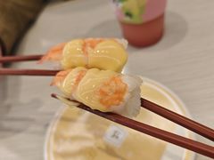 火炙芝士鲜虾寿司-滨寿司(汇金店)