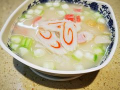 海鲜胜瓜粒汤饭-明腾壹间茶餐厅(新都会花园广场店)