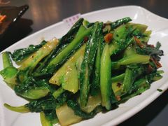 豆豉鲮鱼炒油麦菜-79号渔船海鲜饭店(华强北店)