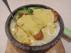 石烧咖喱鸡扒乌冬-佰搭果·广式茶餐厅(西华路店)