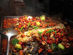 -探鱼·鲜青椒爽麻烤鱼(广州花都来又来店)
