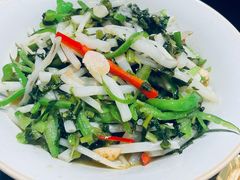 雪菜青椒炒芦苇根-王记姚家味·地道苏帮菜(凤凰街店)