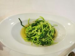 蒜茸鸡毛菜-首钢一九一九大酒楼(石景山店)